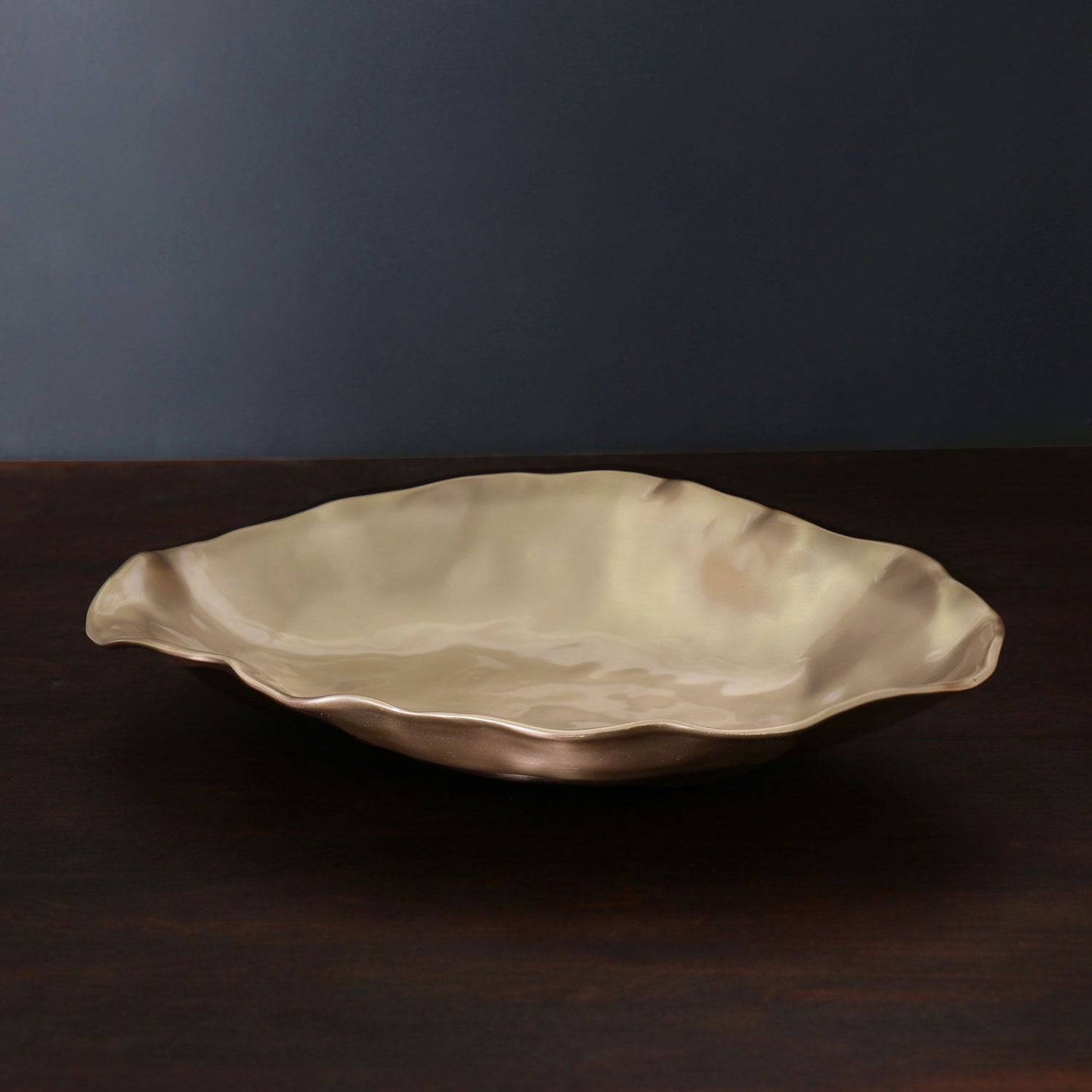Beatriz Ball - SIERRA MODERN Maia Medium Platter (Gold) - Findlay Rowe Designs