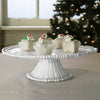 Beatriz Ball - VIDA Alegria Pedestal Cake Plate White - Findlay Rowe Designs