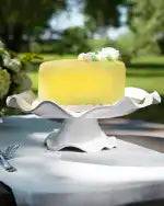 Beatriz Ball - VIDA Havana Pedestal Cake Plate (White) - Findlay Rowe Designs