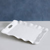 Beatriz Ball - Vida - Havana White Rectangle Tray w/ Handles - Findlay Rowe Designs