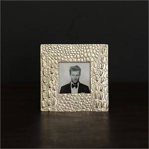 Beatriz Ball - Frame Sierra Croc 3x3 Gold - Findlay Rowe Designs