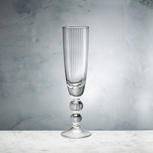 BEATRIZ BALL- GLASS Venice Champagne Flute Clear - Findlay Rowe Designs