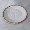 Beatriz Ball - VIDA Bamboo Round Platter (White and Natural) - Findlay Rowe Designs