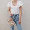 Hobo - Sable Wristlet - Cream Raffia - Findlay Rowe Designs