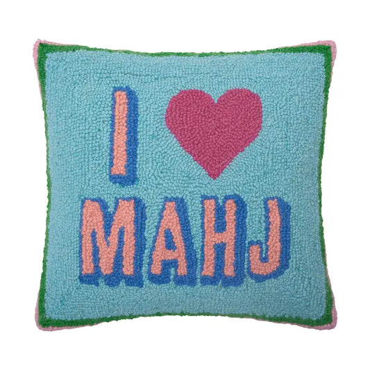 Pillow - Square - I Love Mahj
