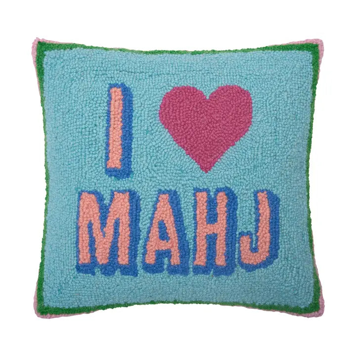 Pillow - Square - I Love Mahj