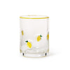 Double Old Fashion Glass - Lemon - Findlay Rowe Designs