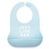 BELLA TUNNO - Just Like Dad Wonder Bib - Findlay Rowe Designs