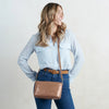 Hobo - Darcy Carry-All Crossbody - Polished Leather - Woodsmoke