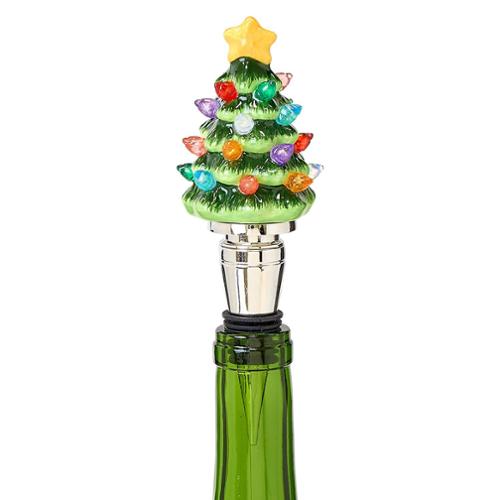 Christmas Bottle Stopper - Light Up Tree