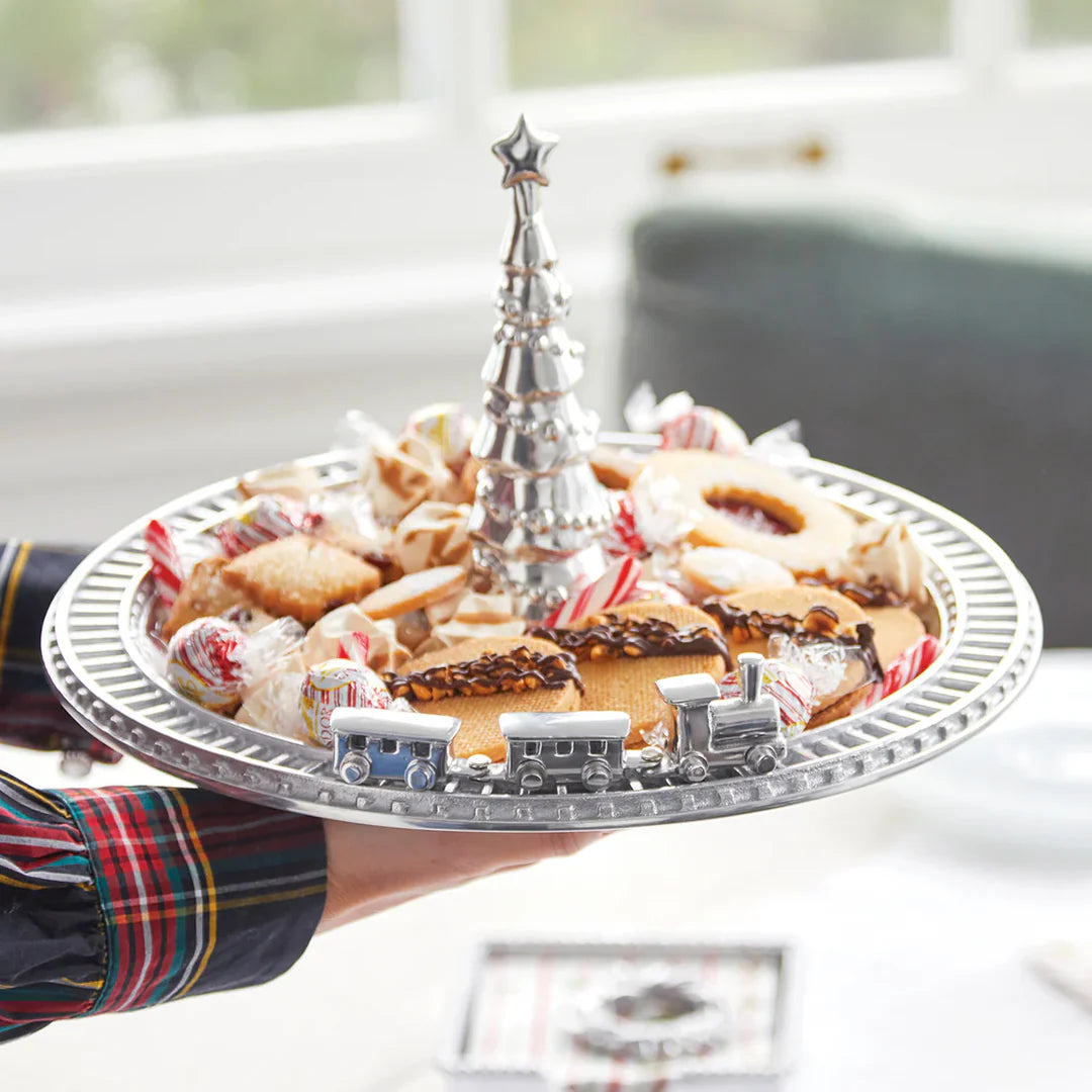 Christmas Tree & Train Server - Findlay Rowe Designs