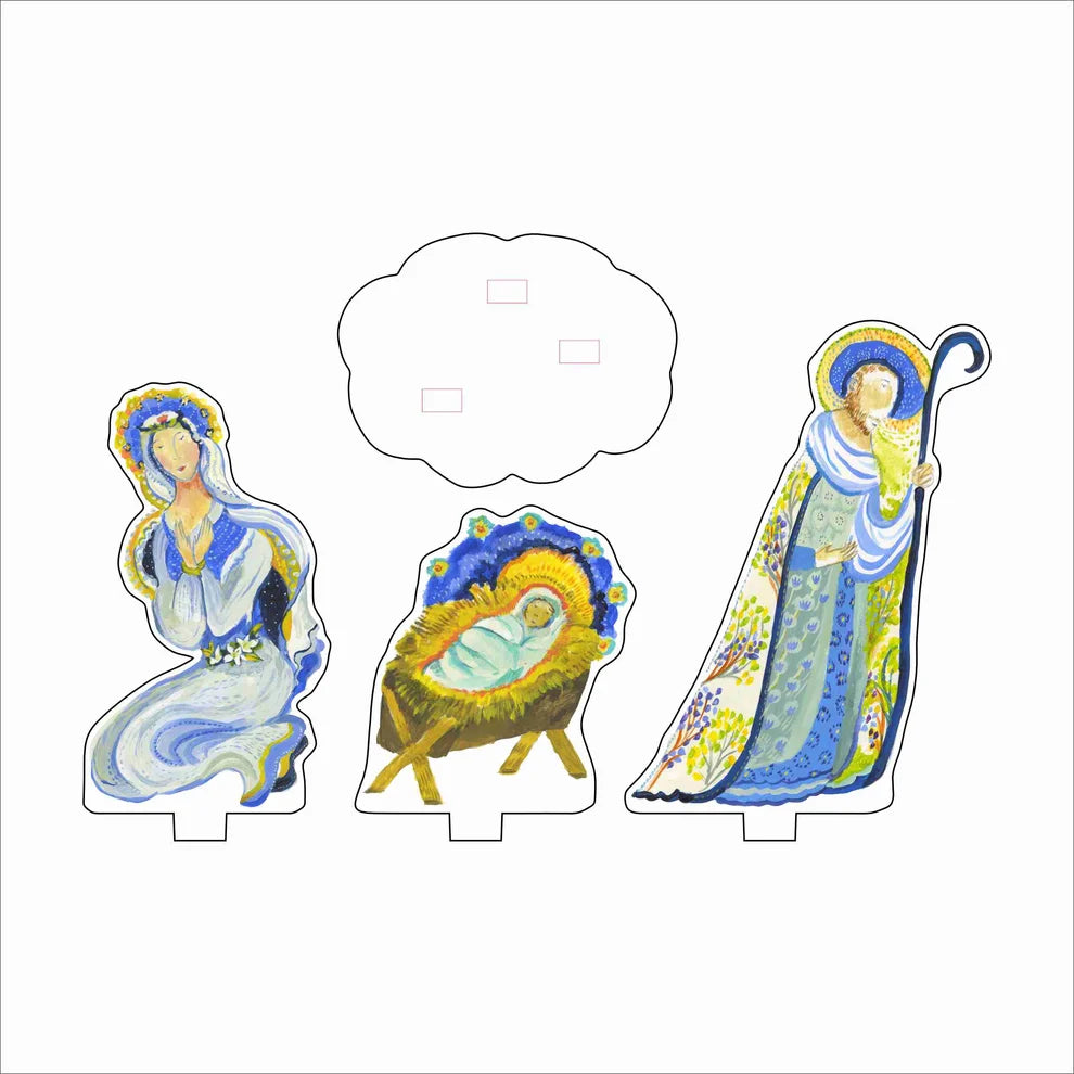 Kimberly Hodges - Acrylic Art - Nativity Petit Collection - Findlay Rowe Designs