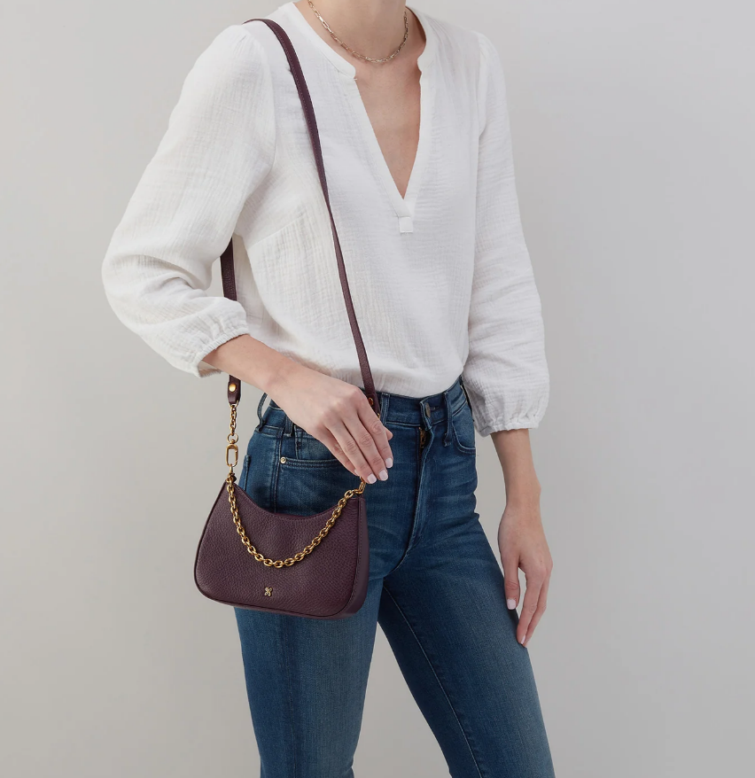 Clearance - HOBO - Rosa Crossbody - Ruby Wine