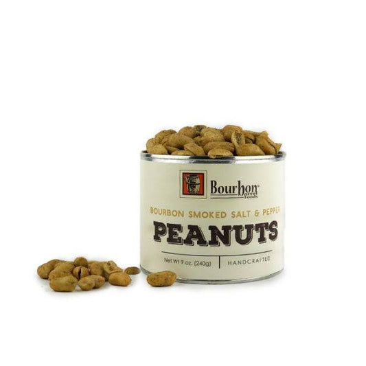 Bourbon Barrel Smoked Salt & Pepper Peanuts - Findlay Rowe Designs