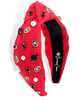 Brianna Cannon - Headband - UGA Logo - Red - Findlay Rowe Designs
