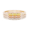 Budha Girl - All Weather Bangles® - Three Queens - Clear Crystal - Findlay Rowe Designs