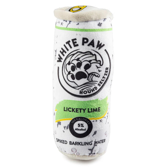 White Paw Dog Toy - Lickety Lime Hound Seltzer - Findlay Rowe Designs