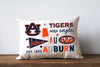 Auburn Collegiate Cluster Pillow