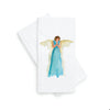 Anne Neilson - Guest Towel Napkin - Wings of Grace - Blue - Findlay Rowe Designs