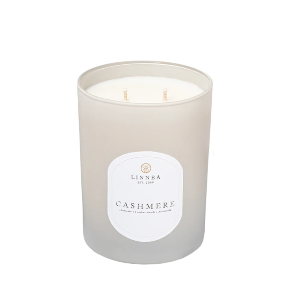Linnea - 2-Wick Candle - Cashmere - Findlay Rowe Designs