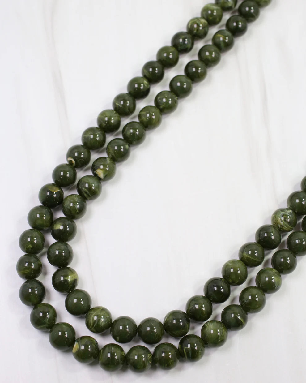 Caroline Hill - Necklace - Lithgow Marble Beaded Layered - Assorted - Findlay Rowe Designs