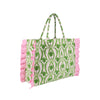 Lilly Pulitzer - Ruffle Tote - Textured Palm Stripe