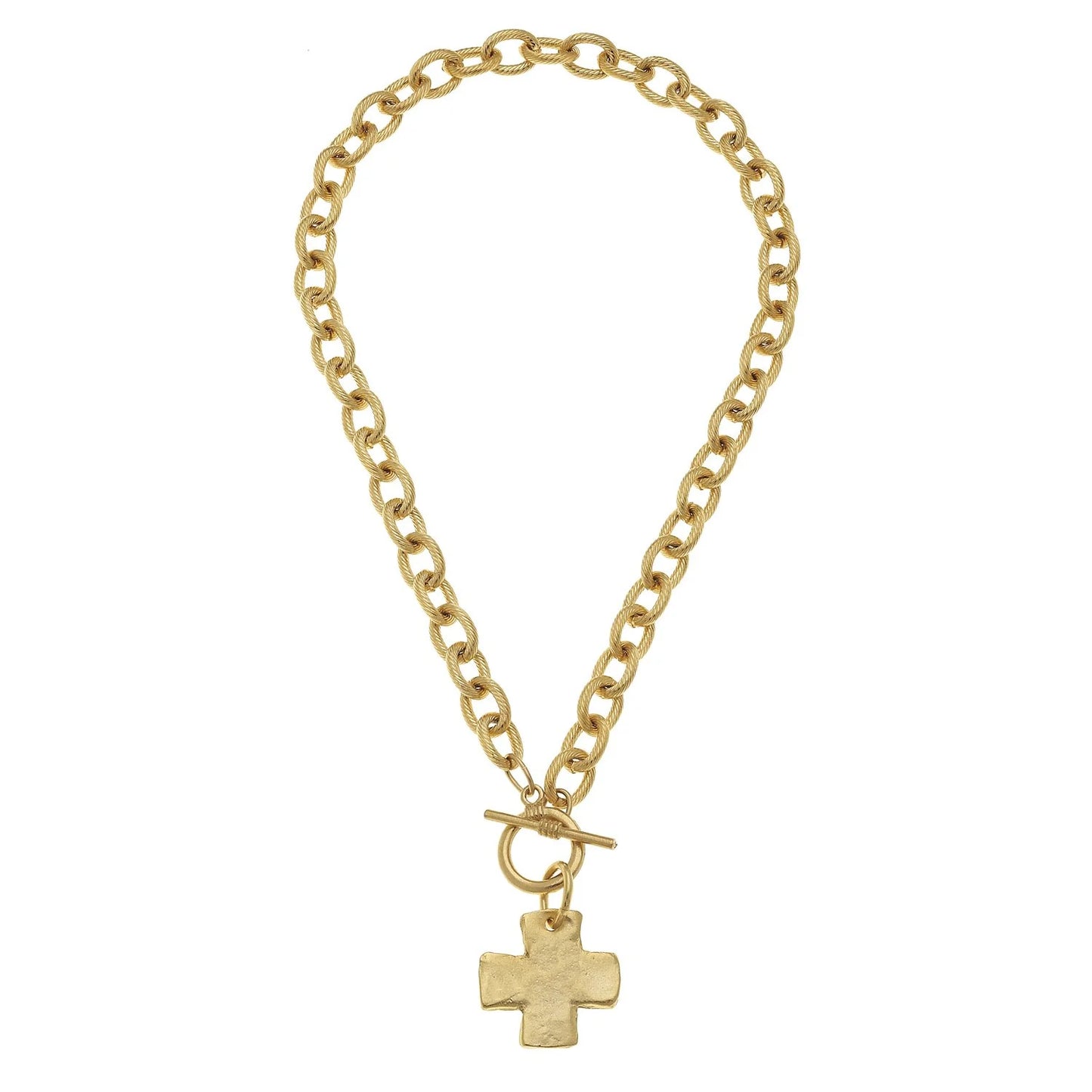 Susan Shaw - Necklace - Cross Toggle Front - Findlay Rowe Designs
