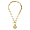 Susan Shaw - Necklace - Cross Toggle Front - Findlay Rowe Designs