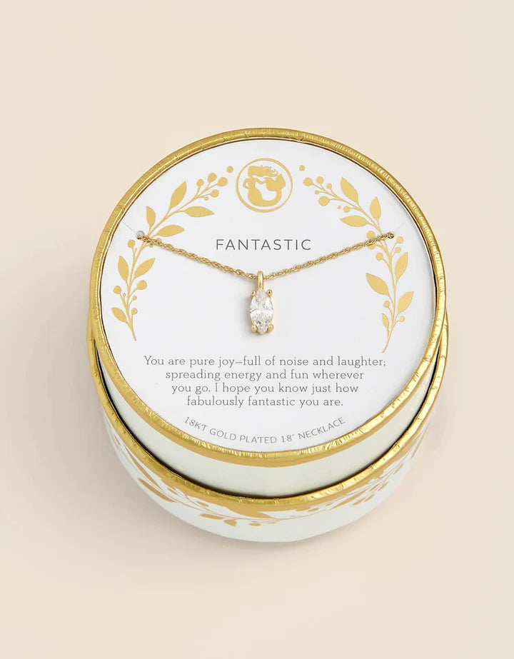 Spartina - Sea La Vie Necklace - Fantastic/ Marquise - Gold