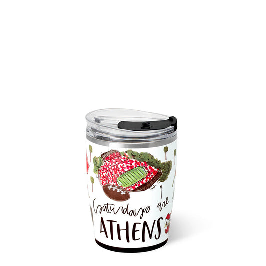Swig - Tumbler 12oz - Saturdays in Athens - Findlay Rowe Designs