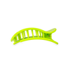 Teleties - Classic Medium Flat Round Hair Clip - Summer Brights Neon Green - Findlay Rowe Designs