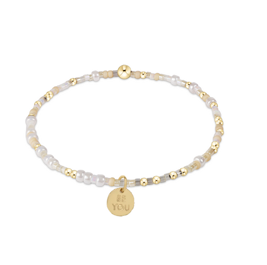 Enewton - Egirl - Hope Unwritten Bracelet - Oh Snow You Didn't! - Be You. Small Gold Disc - Findlay Rowe Designs