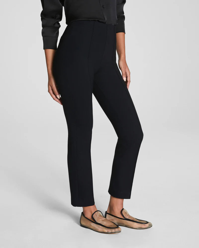 Spanx - Supersmooth PerfectFit Ponte Ankle Slim Pant - Black - Findlay Rowe Designs