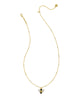 Kendra Scott - Necklace - Bee Short Pendant - Gold Black - Findlay Rowe Designs