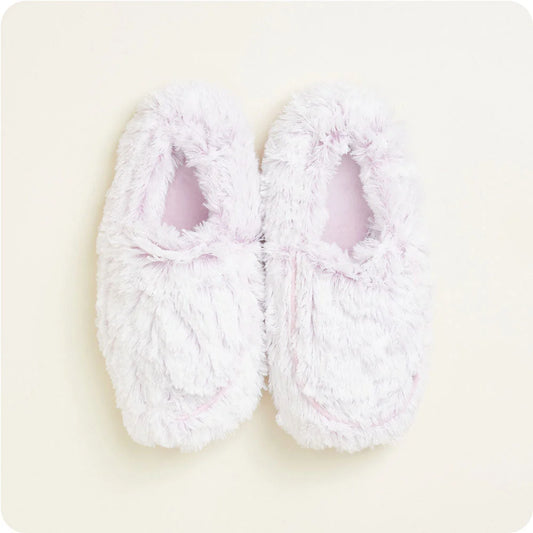Warmies - Marshmallow Lavender Warmies Slippers