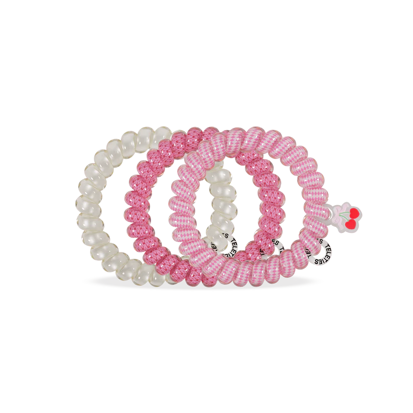 Teleties - Hair Ties - Cherry Bomb - Findlay Rowe Designs