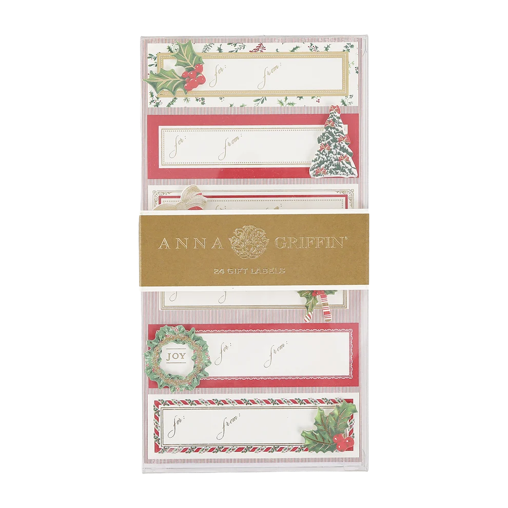 Anna Griffin - Christmas Gift Labels - Set 24 - Findlay Rowe Designs