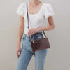 Hobo - Sable Crossbody - Polished Leather Hearthstone
