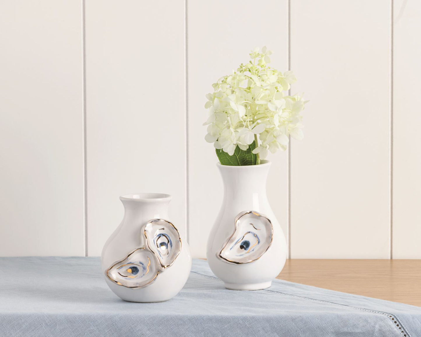 Mud Pie - Bud Vase - Oyster Shell - Findlay Rowe Designs