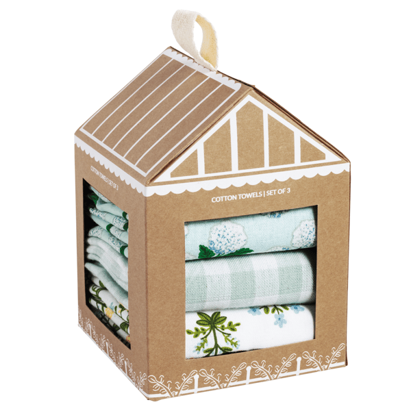 Mud Pie - Towel - Greenhouse Floral Set - Findlay Rowe Designs