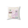 Rebecca Illustrated - Pillow - Pinkmas 14in - Findlay Rowe Designs