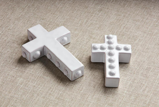 Mud Pie- Chunky Beaded Cross