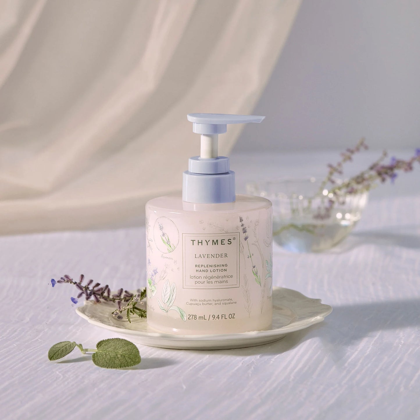 Thymes - Replenishing Hand Lotion - Lavender i - Findlay Rowe Designs