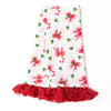 8 Oak Lane - Towel - Tassel Trim - Holly Jolly Bows - Set 2 - Findlay Rowe Designs