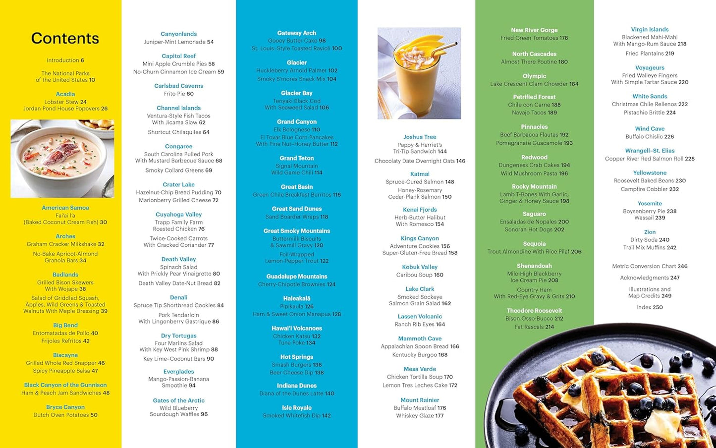 National Geographic National Parks Cookbook - Findlay Rowe Designs