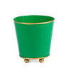 Mattie Round Cachepot Planter Green