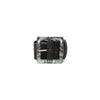 BC Bags - Elastic Belt -  Marble Buckle - Black - Findlay Rowe Designs