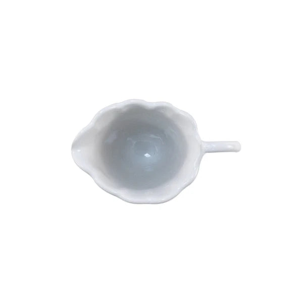 Clearance - Vietri - Incanto Stone White Scallop Creamer - Findlay Rowe Designs