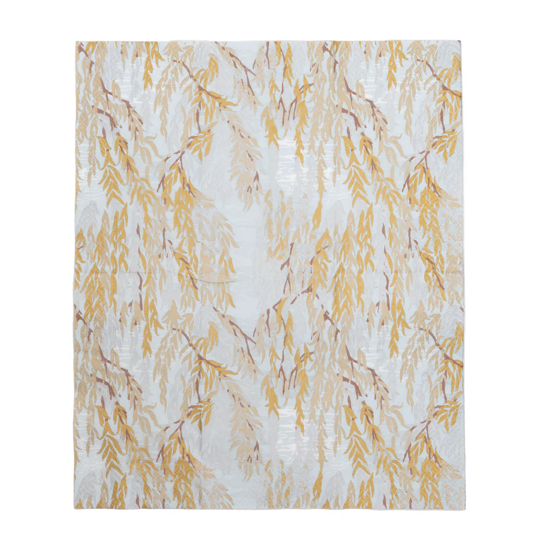 Caspari - Guest Towel Napkins - Willows Silver