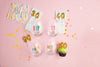Mud Pie -  Stemless Wine Glass and Candle Set - Findlay Rowe Designs